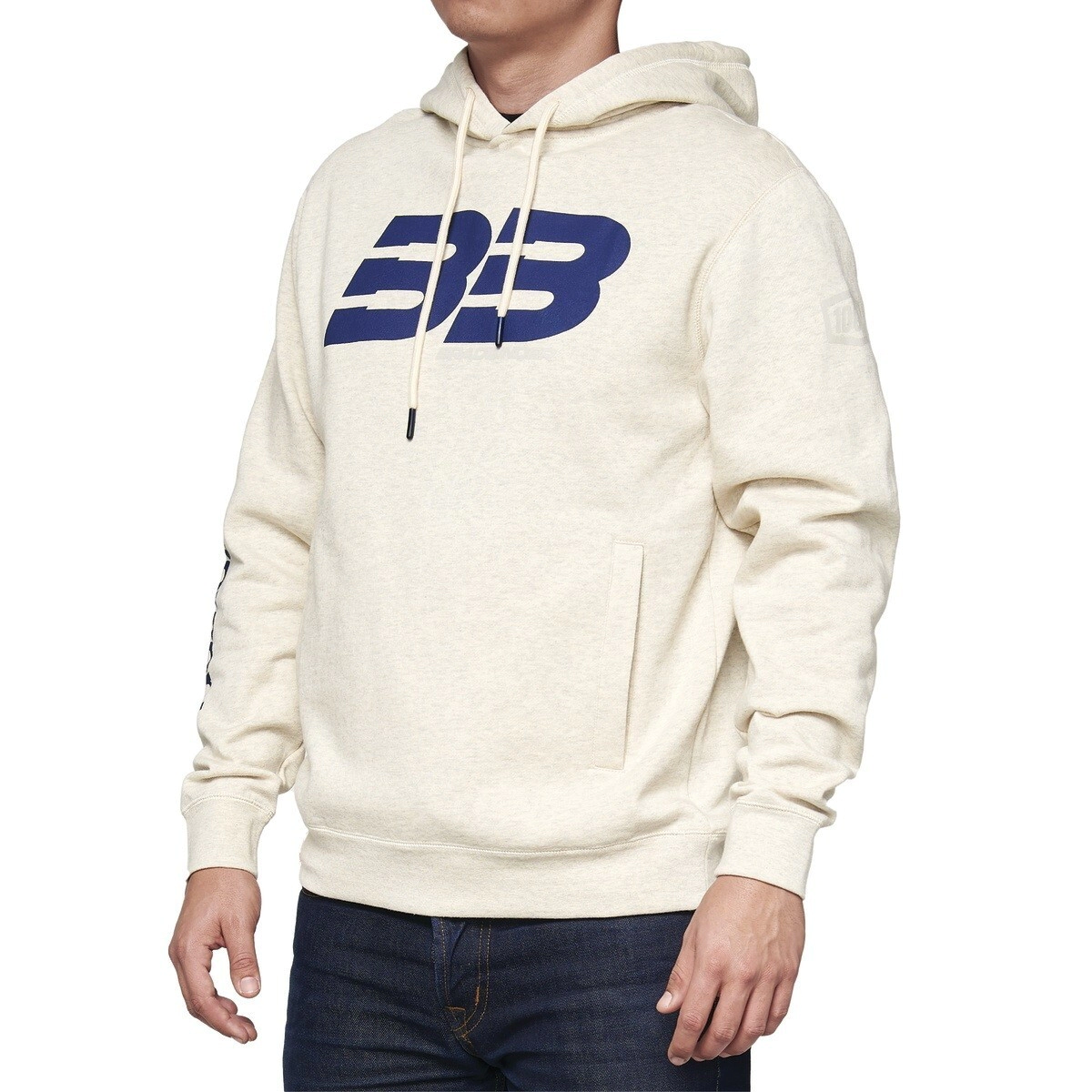BUZO BB33 PO KP Hooded Pullover Sweatshirt -Oatmeal - L