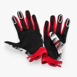 RIDEFIT Guante White/Red 100%