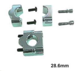 CLAMP ELEVADOR MANUBRIO 28.6mm PRO TEAM
