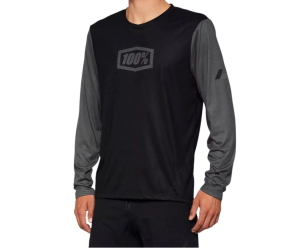 JERSEY AIRMATIC Long Sleeve Jersey Black - XL