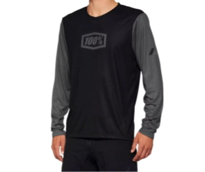 JERSEY AIRMATIC Long Sleeve Jersey Black - XL