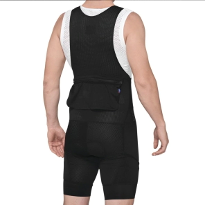 BODY REVENANT Bib Liner Shorts Black