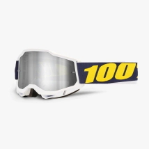 ACCURI 2 Moto/MTB Goggle Torc - Silver Mirror Lens 100%