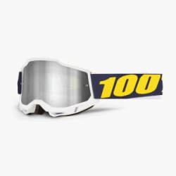 ACCURI 2 Moto/MTB Goggle Torc - Silver Mirror Lens 100%