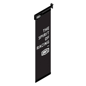 BANNER IMPRESO VERTICAL para panel ranurado 100% EXHIBIDOR