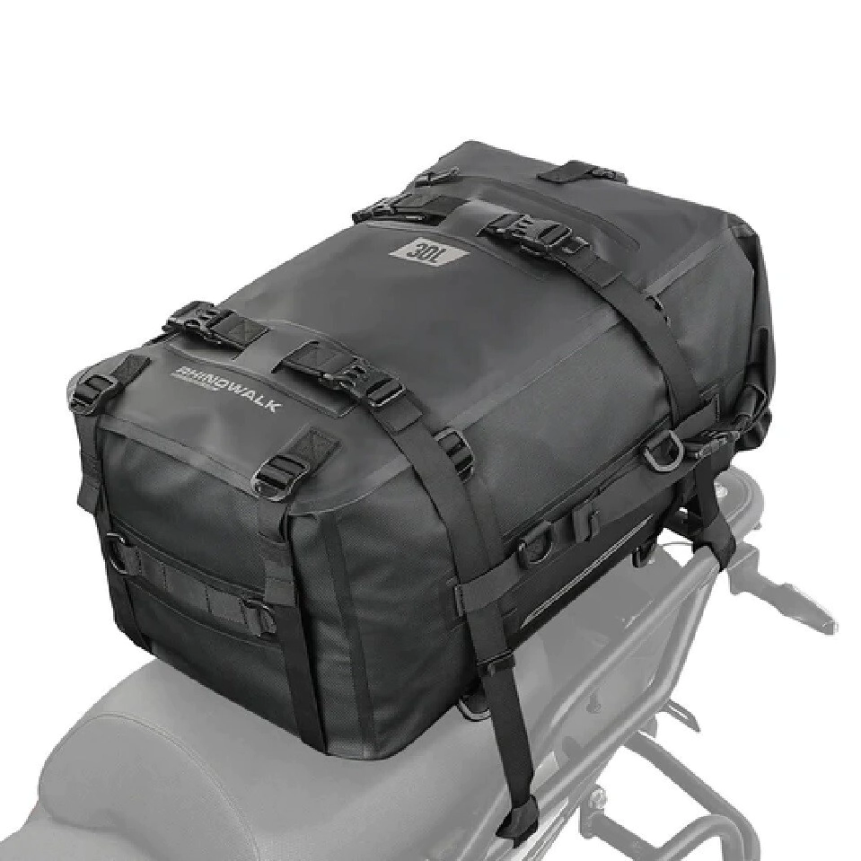MOCHILA & BOLSO TRASERO MODULAR IMPERMEABLE 30L BLACK RHINOWALK