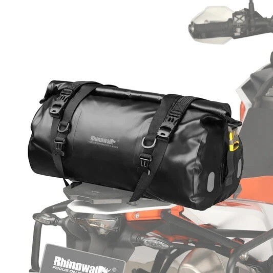 BOLSO TRASERO IMPERMEABLE 20L BLACK RHINOWALK