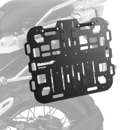 PLACA SOPORTE LATERAL ALUMINIO NEGRO RHINOWALK