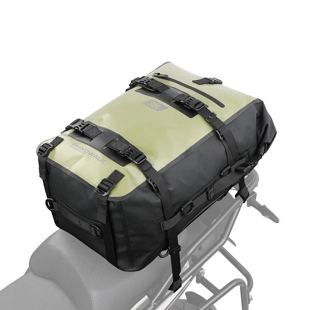MOCHILA & BOLSO TRASERO MODULAR IMPERMEABLE 30L OLIVE RHINOWALK