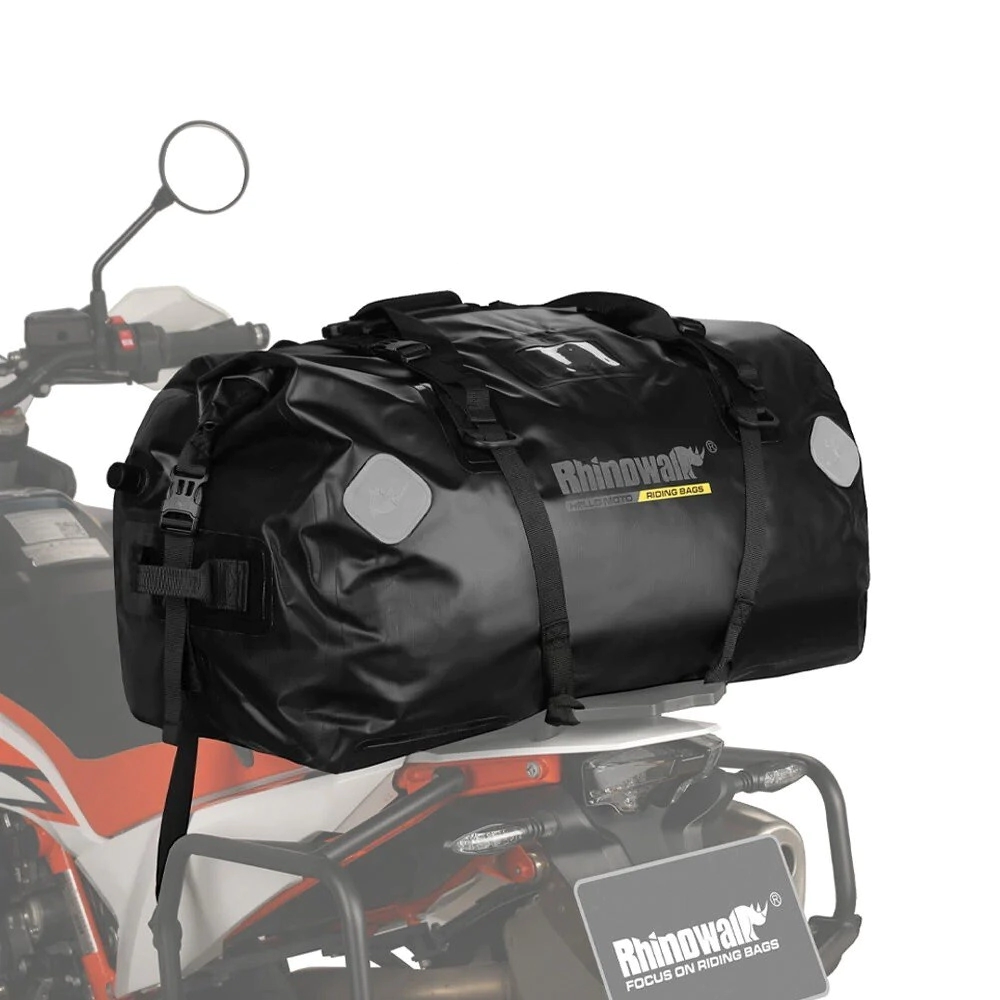 BOLSO TRASERO IMPERMEABLE 45L BLACK RHINOWALK