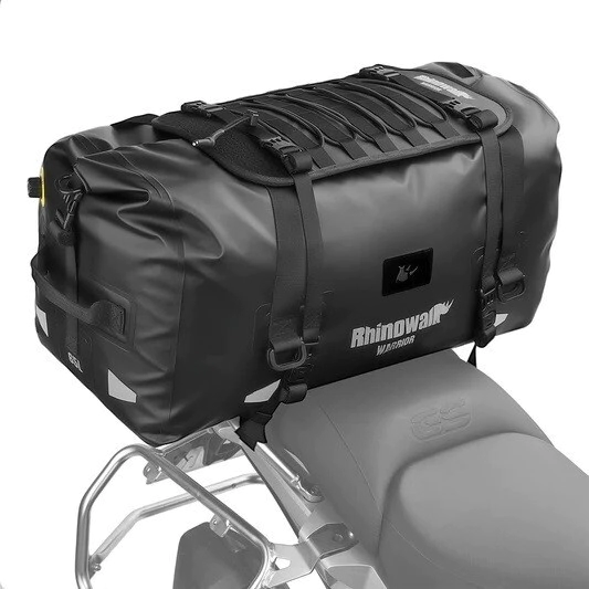 BOLSO TRASERO IMPERMEABLE 65L WARRIOR BLACK RHINOWALK