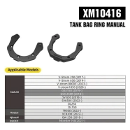 ANCLAJE SUZUKI/HAOJUE/DUCATI/HJSUZUKI  MAGNETICO PARA MJX2011 RHINOWALK