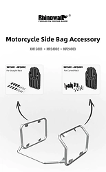 ACCESORIO DE MONTAJE UNIVERSAL PARA ALFORJAS RHINOWALK