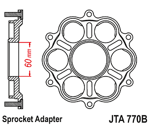 PORTA CORONA JT DUCATI PANIGALE V2-V4 / MONSTER
