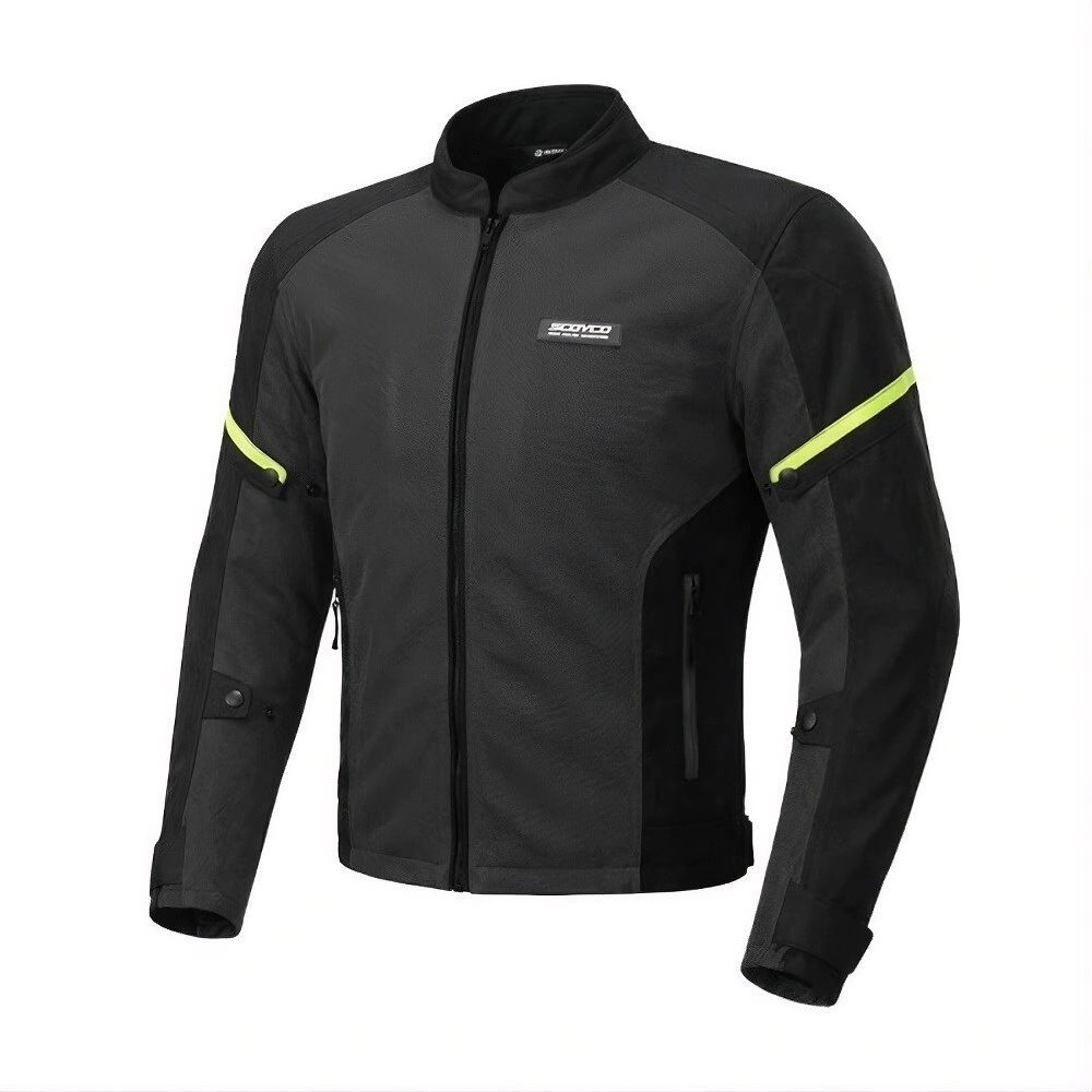 CHAQUETA COMPLETA FOUR SEASONS BLACK-GREY SCOYCO- M