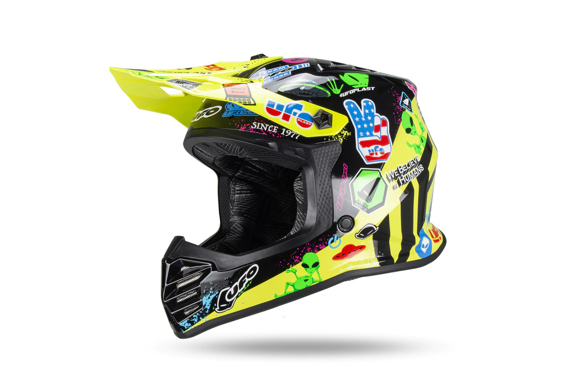 KOREY KID BLACK AND YELLOW UFO L