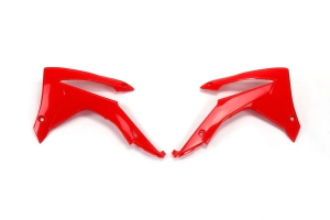 ALETAS CRF 250R 14/17 450R 13/16 UFO ROJO NEON