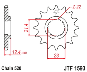 PI�ON JT YFM 250 08/13 14D