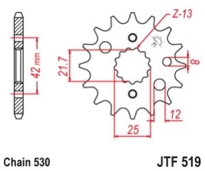 PI�ON JT VN 800 17D