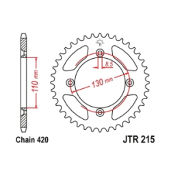 CORONA JT CR 80/85 84/09 49D