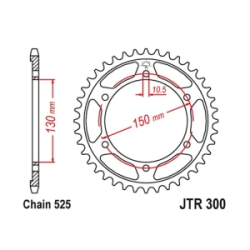 CORONA JT TRANSALP 600/650/700 88/13 47D