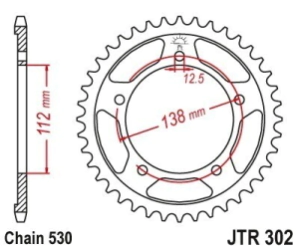 CORONA JT CBR 600/900 91/96 CBF 1000 06/10 CB 1100 00/03 43D BLACK