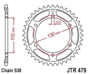 CORONA JT YZF R1/R6 04/20 FZ1 06/15 45D BLACK