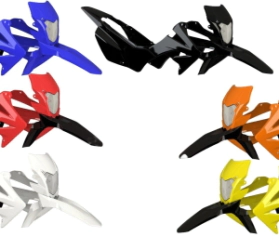 KIT PLASTICOS TORNADO C/ FARO AMX XR 250