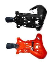 CUBRE CARTER Y VEJIGA 2T KTM/HUSQ 250/300 MX 23/25 EXC 24/25 GAS 24/25 NEGRO&nbsp;AMX