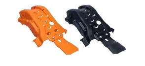 CUBRE CARTER 2T KTM/HUSQ 250/300 MX 23/25 EXC 24/25 GAS 24/25 NEGRO AMX