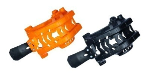 CUBRE CARTER 2T KTM/HUSQ 250/300 MX 23/25 EXC 24/25 GAS 24/25 NEGRO AMX