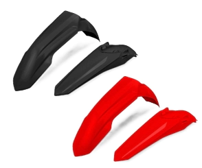 KIT GUARD DEL Y TRAS CRF 250/450R/RX 18/21 UFO ROJO