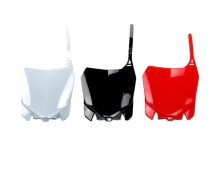 PORTA NUMERO CRF 250R 10/13 450R 09/12 UFO BLANCO