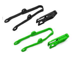 GUIA CADENA + DESLIZADOR CR CRF 250/450 07/09 UFO NEGRO