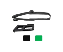 GUIA CADENA + DESLIZADOR HUSQ TC/TE/FE/FC/X 23/25 NEGRO UFO