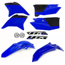 KIT PLASTICOS TTR 230 CON PORTANUMERO AMX