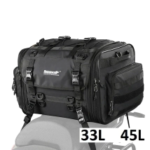 BOLSO & MOCHILA TRASERO RIGIDO EXPANSIBLE 12L-18L BLACK MATTE RHINOWALK